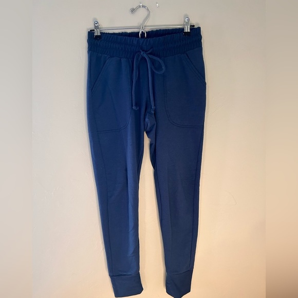 Free people movement blue jogger sweatpants - Picture 1 of 6